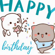 Cat holding cake